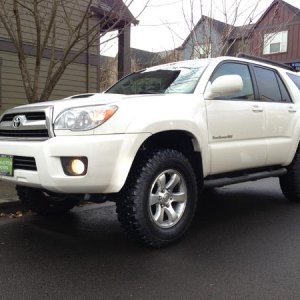 after lift and tires