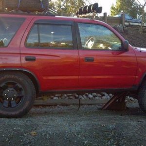 i see space in that wheel well for a bigger tire!