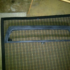 grille frame ready for bondo