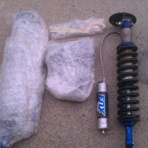 All Pro Offroad Fox 2.0 FJ Cruiser front shocks