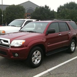 The day I picked Big Red II up.