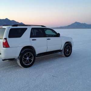 Salt Flats at sun down