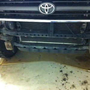 Starting Winch Install