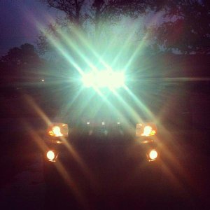 installed 3 Rigid Industries dually LEDs, bright is an understatement!