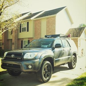 had some fun with a couple cans of plasti dip this weekend.