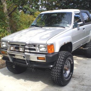 When I brought her home, before all of the modifications