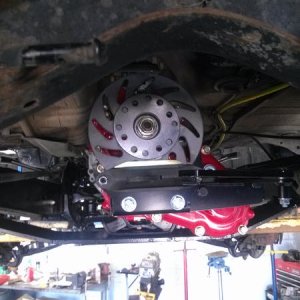 All pro off road driveshaft brake