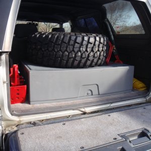 Cargo caddy drawer box