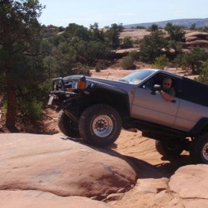 On Metal Masher in Moab