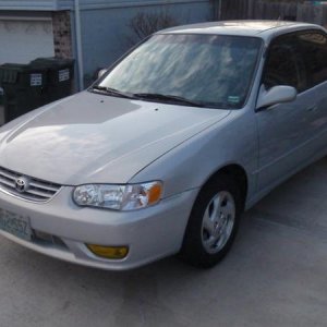 '01 Toyota Corolla S I now currently own