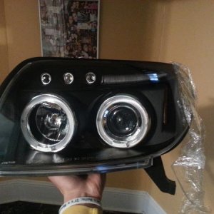 new headlights forgot to take a pic of tail lights before installation