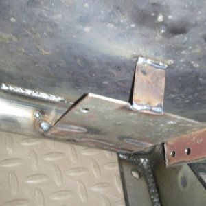 passenger side stock fog light mount.