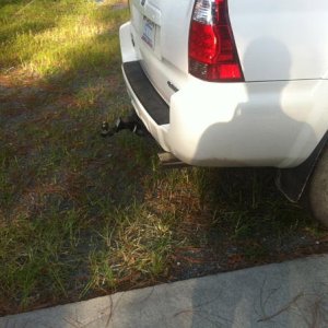 Installed my new Gibson muffler 07/20/12