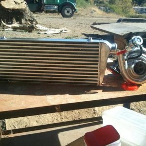 turbo and intercooler t3/ t4