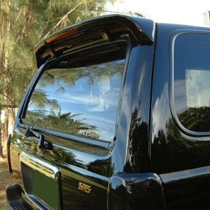 1996-2002 from a 2001 4 runner rear spoiler black