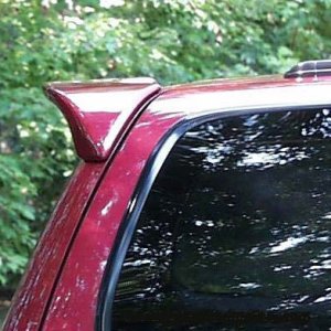 1999 4runner red spoiler side look