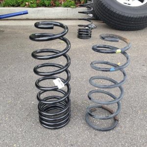Rear coils