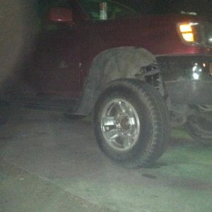 front view - better idea of the lift