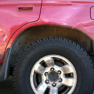 Stock Height - side view