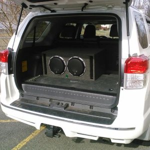 Now, I've got the best of both worlds. I've got two "JL Audio" top shelf, 10W6v2 drivers (apprx.$550+ ea.), from my original, sealed (2)CVSRG-110, JL 
