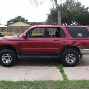 post 2" OME with added Roof Rack