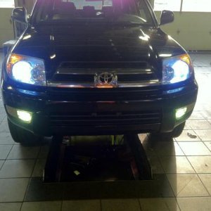 First i added HIDs