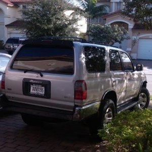 when i got her, even had running boards then lol!