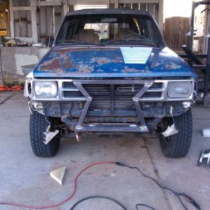 Front Bumper in Progress