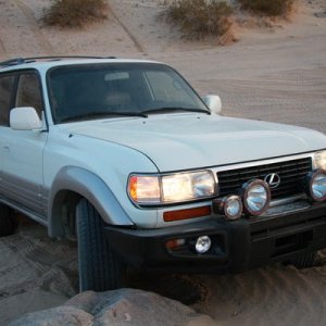 Wifes stock LX other then AOR bumpers and lights.  Currently building.