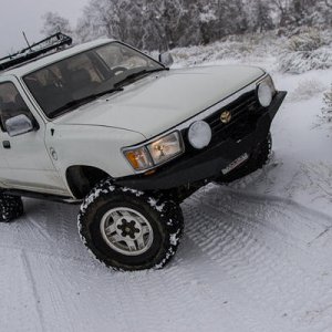 Snow Run off the I5 and 138