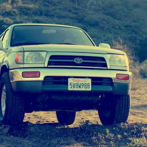 Park job near a hiking trail