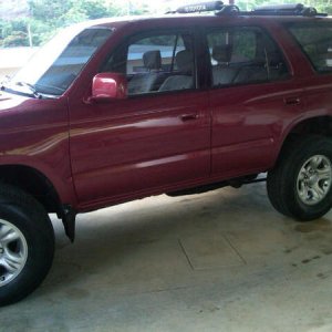 My 4Runner with 1.5 spacers