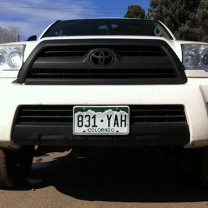 Grill and bumper p-dipped