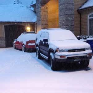 Two weeks after I bought it, we had snowfall in Seattle!