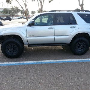 side view