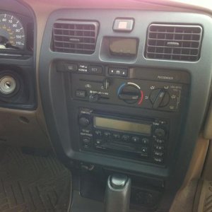 center stack ... all stock