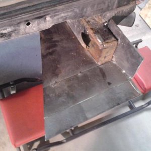 test fitting frame mount