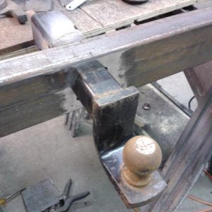another angle testing hitch fitment