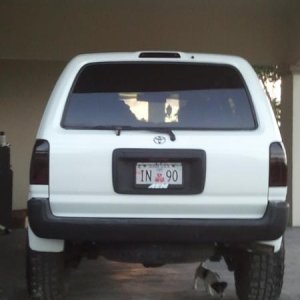 truck bed coated bumpers