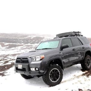 Snowing