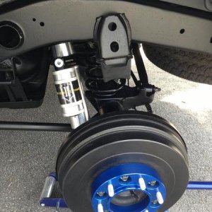 Rear 1.25" spacer