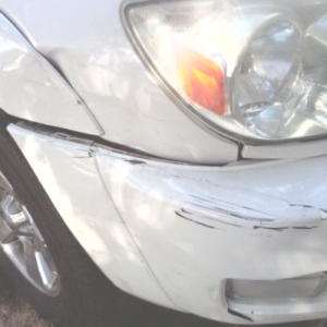 Right after my sister wrecked it.