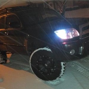 JUST MINUTES AFTER INSTALLING THE 33'' NITTOS ON XD MONSTERS