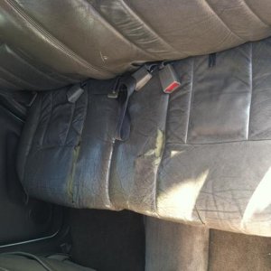 Beat up seats