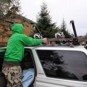 up at snowshoe mountain west virginia a couple years back during spring break...