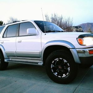 My new 97 limited. Magnaflow exhaust/deckplate w/k&n. let the mods begin..