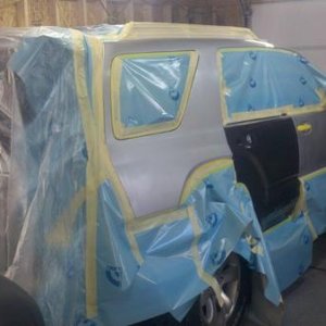 prepping for paint