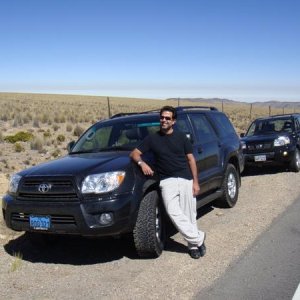 Taking a break at Pampas Galeras, the largest vicuña reserve in the world.