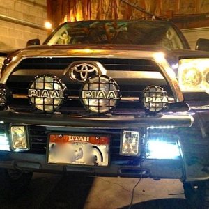 Hanma 2X6 instaled lower grill