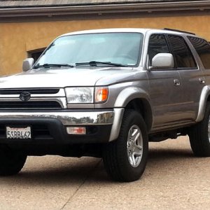 Going to do the whole clear lens thing later on. Possibly a BullBar and some inexpensive floods. Plus the lift and new shoes will make it look tough!